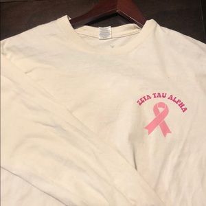 Zeta Tau Alpha Breast Cancer Shirt (M)